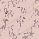 Merlot Blush Chinoiserie – Seamless Pattern for Fabric & Wallpaper — Cotton Fabric Swatch