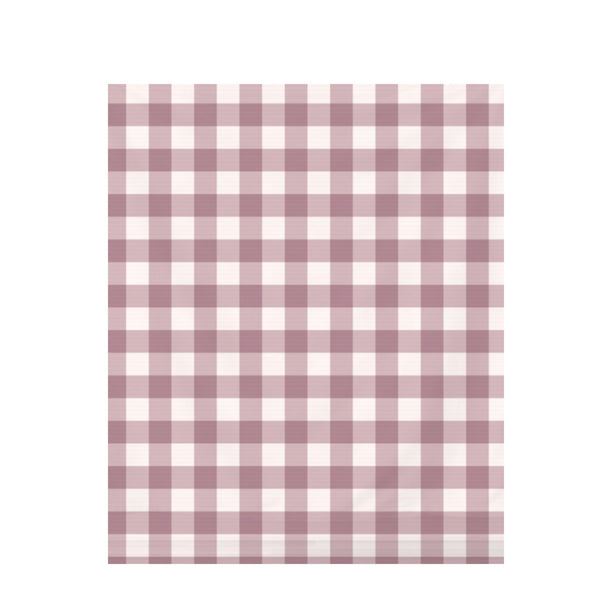 Merlot Blush Gingham Check – Fabric Repeat Pattern Digital Download — Draped Fabric on Shiplap