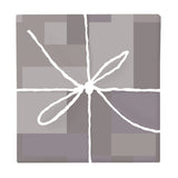 Monochrome Color Block – Fabric Repeat Pattern Digital Download — Wrapped Gift Box