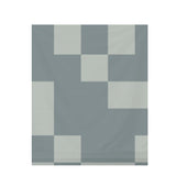 Monochrome Geometric – Seamless Pattern for Fabric & Wallpaper — Draped Fabric on Shiplap
