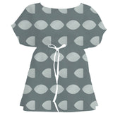 Monochrome Jacquard Weave – Fabric Repeat Pattern Digital Download — Women's Dress