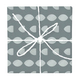 Monochrome Jacquard Weave – Fabric Repeat Pattern Digital Download — Wrapped Gift Box