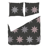 Monochrome Moroccan Tile – Surface Pattern for Fabric Design — Duvet & Pillows