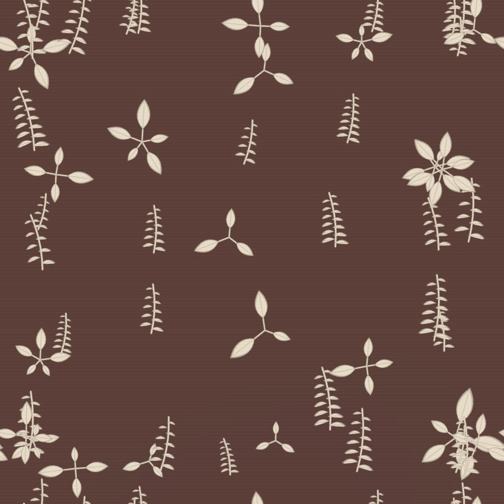 Mudcloth Earth Botanical – Surface Pattern for Fabric Design