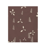 Mudcloth Earth Botanical – Surface Pattern for Fabric Design — Draped Fabric on Shiplap