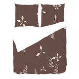 Mudcloth Earth Botanical – Surface Pattern for Fabric Design — Duvet & Pillows