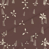 Mudcloth Earth Botanical – Surface Pattern for Fabric Design — Cotton Fabric Swatch
