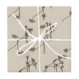Mudcloth Earth Chinoiserie – Seamless Pattern for Fabric & Wallpaper — Wrapped Gift Box