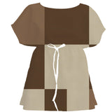 Mudcloth Earth Geometric – Fabric Repeat Pattern Digital Download — Women's Dress