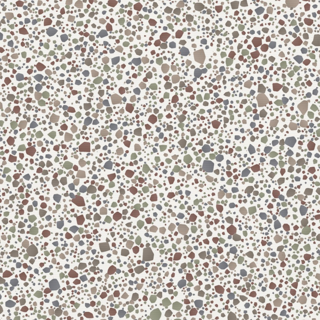 Mushroom Taupe Terrazzo – Seamless Pattern for Fabric & Wallpaper