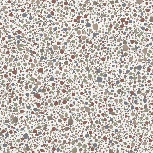 Mushroom Taupe Terrazzo – Seamless Pattern for Fabric & Wallpaper