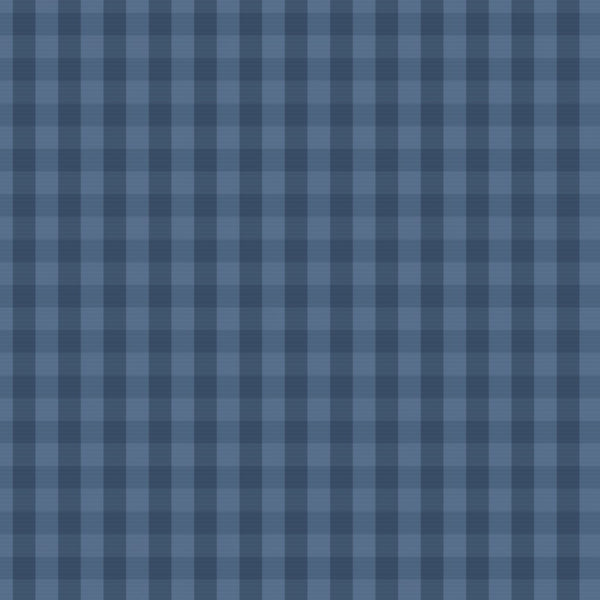Navy Washed Gingham Check – Fabric Repeat Pattern Digital Download