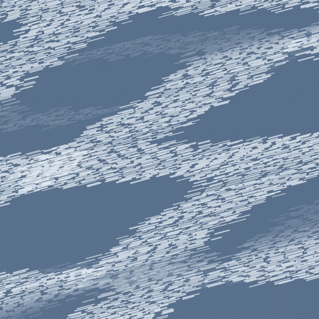 Navy Washed Ikat Weave – Surface Pattern for Fabric Design
