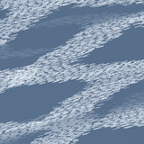 Navy Washed Ikat Weave – Surface Pattern for Fabric Design
