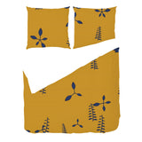 Nordic Blue Botanical – Surface Pattern for Fabric Design — Duvet & Pillows