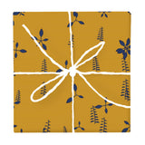 Nordic Blue Botanical – Surface Pattern for Fabric Design — Wrapped Gift Box