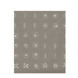 Oatmeal Adire – Surface Pattern for Fabric Design — Draped Fabric on Shiplap