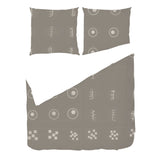 Oatmeal Adire – Surface Pattern for Fabric Design — Duvet & Pillows