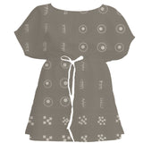 Oatmeal Adire – Surface Pattern for Fabric Design — Women's Dress