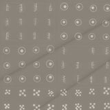 Oatmeal Adire – Surface Pattern for Fabric Design — Cotton Fabric Swatch