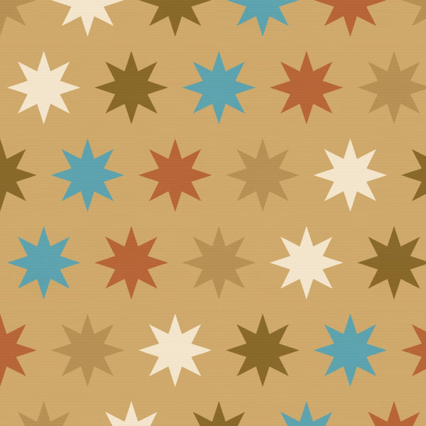 Ochre Wash Moroccan Tile – Fabric Repeat Pattern Digital Download