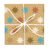 Ochre Wash Moroccan Tile – Fabric Repeat Pattern Digital Download — Wrapped Gift Box