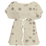 Ochre Wash Polka Dot – Seamless Pattern for Fabric & Wallpaper — Women's Dress