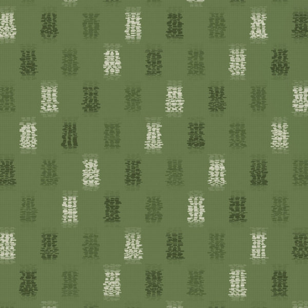 Olive Drab Ikat Weave – Fabric Repeat Pattern Digital Download