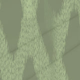 Olive Drab Ikat Weave – Surface Pattern for Fabric Design — Cotton Fabric Swatch