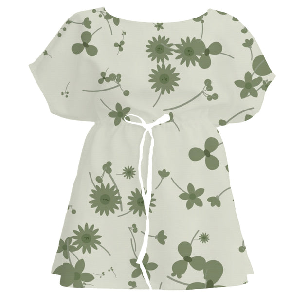 Olive Grove Floral – Fabric Repeat Pattern Digital Download — Women's Dress