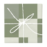 Olive Grove Geometric – Fabric Repeat Pattern Digital Download — Wrapped Gift Box