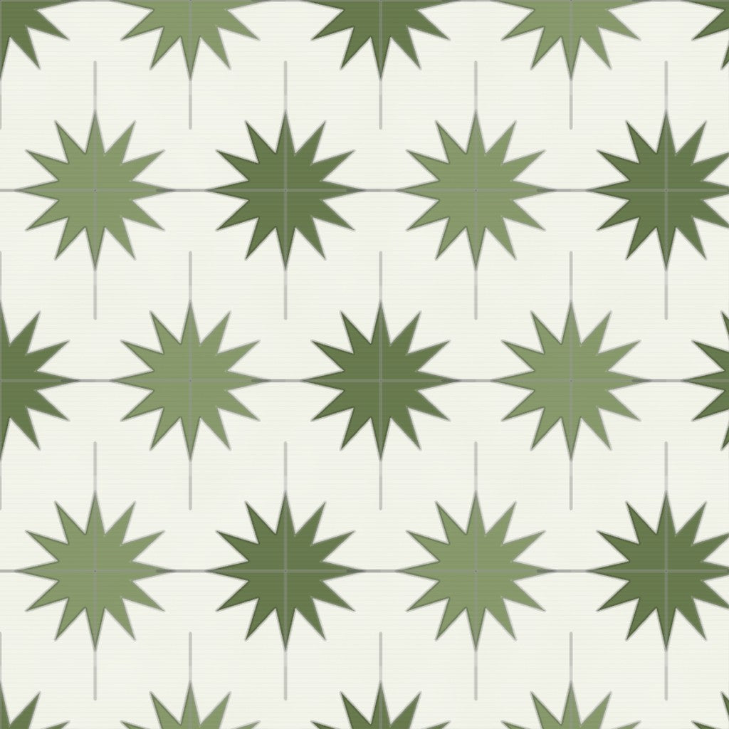 Olive Grove Moroccan Tile – Fabric Repeat Pattern Digital Download