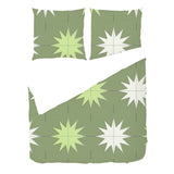Olive Grove Moroccan Tile – Fabric Repeat Pattern Digital Download — Duvet & Pillows
