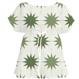 Olive Grove Moroccan Tile – Fabric Repeat Pattern Digital Download — Women's Dress