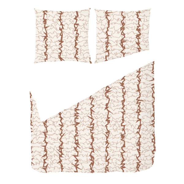 Orange Grove Linear – Surface Pattern for Fabric Design — Duvet & Pillows