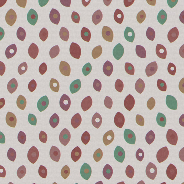 Oxblood Classic Ankara – Seamless Pattern for Fabric & Wallpaper