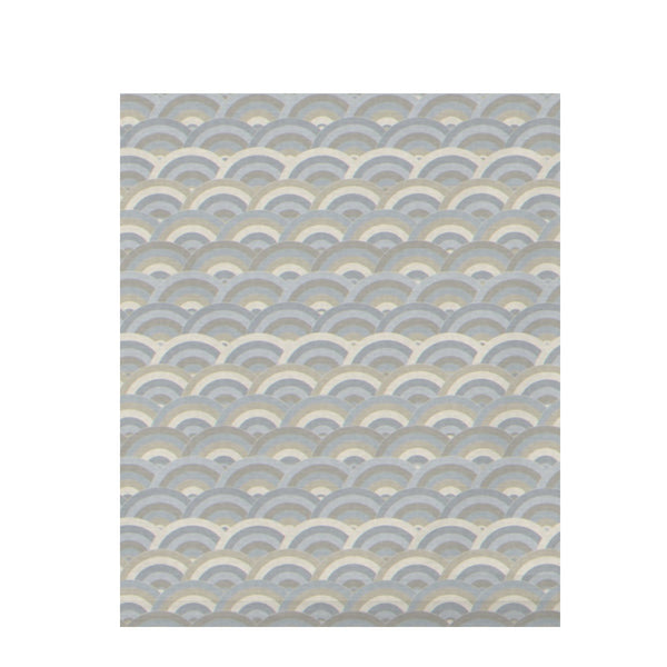 Pale Gold & Blue Haze Ankara – Fabric Repeat Pattern Digital Download — Draped Fabric on Shiplap