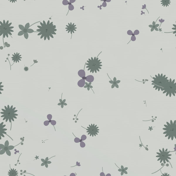 Palm Shadow Floral – Seamless Pattern for Fabric & Wallpaper