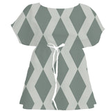 Palm Shadow Geometric – Surface Pattern for Fabric Design — Women's Dress