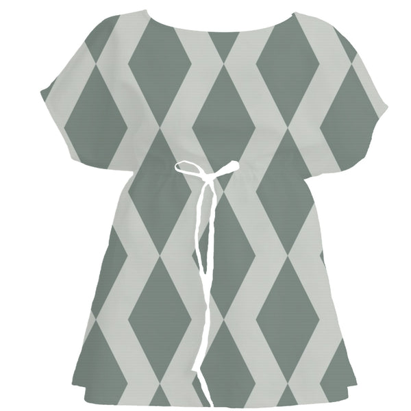 Palm Shadow Geometric – Surface Pattern for Fabric Design — Women's Dress
