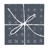 Payne's Grey Adire – Surface Pattern for Fabric Design — Wrapped Gift Box