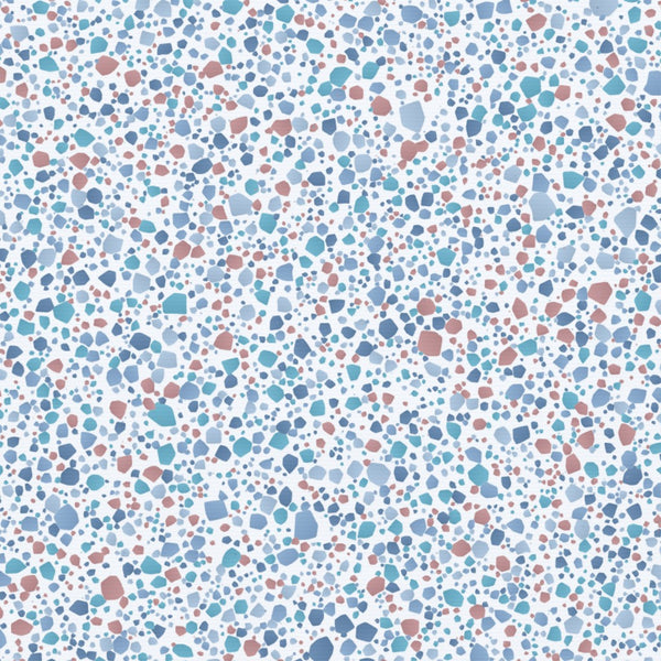Powder Wave Terrazzo – Seamless Pattern for Fabric & Wallpaper