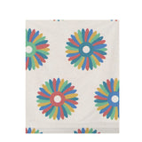 Rainbow Ankara – Surface Pattern for Fabric Design — Draped Fabric on Shiplap