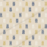 Regatta Ikat Weave – Fabric Repeat Pattern Digital Download — Cotton Fabric Swatch