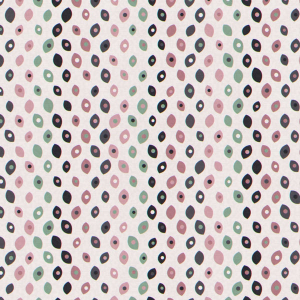 Rose Graphite Ankara – Seamless Pattern for Fabric & Wallpaper
