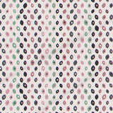 Rose Graphite Ankara – Seamless Pattern for Fabric & Wallpaper — Cotton Fabric Swatch