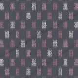 Rose Graphite Ikat Weave – Fabric Repeat Pattern Digital Download — Cotton Fabric Swatch