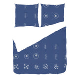 Rothko Cobalt Adire – Surface Pattern for Fabric Design — Duvet & Pillows