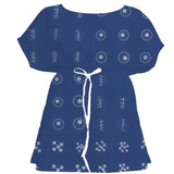 Rothko Cobalt Adire – Surface Pattern for Fabric Design — Women's Dress