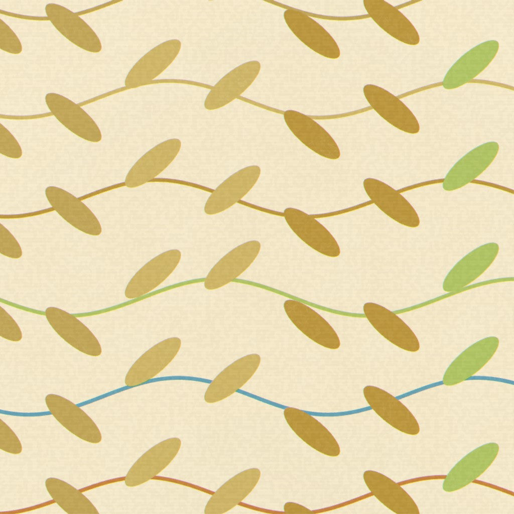 Saffron & Cream Ankara – Surface Pattern for Fabric Design
